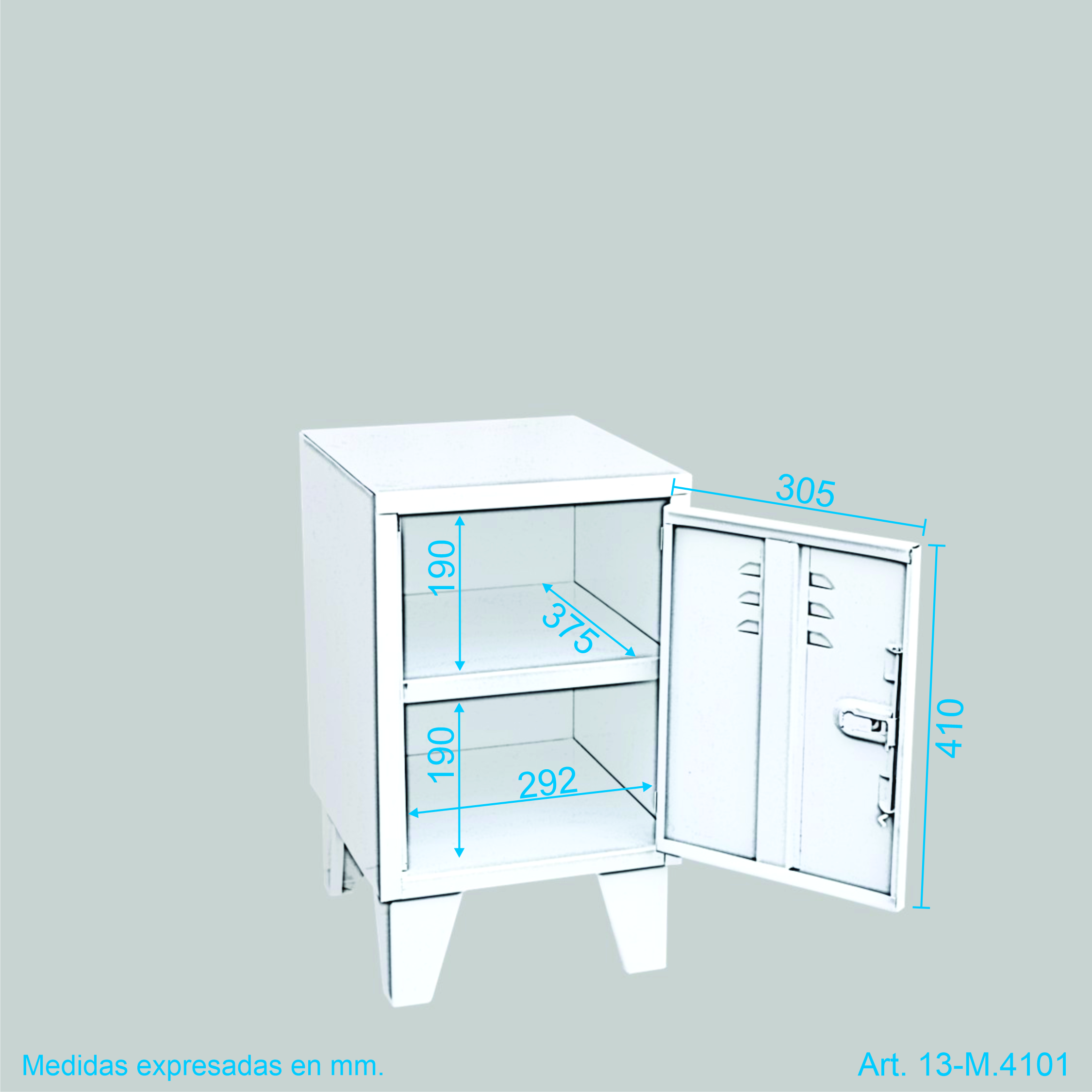 LOCKER BAJO 1 PUERTA - Imagen 3